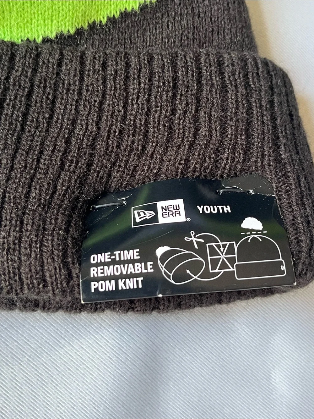 New Era Youth 2024-25 City Edition Boston Celtics Knit Hat